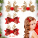 Children's Christmas Antler Hair Clip