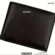 Men's Leather Wallet - BLACK