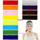  Retro Elastic Solid Color Headband