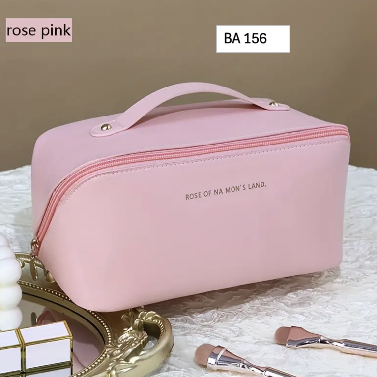 Waterproof  Makeup Bag With Handle 