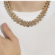 Luxury stone Jewellery Chain - Gold