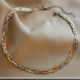 2pcs Necklace Bracelet - GOLD & SILVER