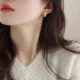 Elegant Gold-Tone Stud Earrings 