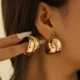 Multi-Layer Circle C-Shaped Earring