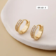 Tiny Hoop Earrings  - GOLD