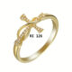 Promise Ring -GOLD -size 7