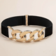 Golden Chain Wide Waist Belts 