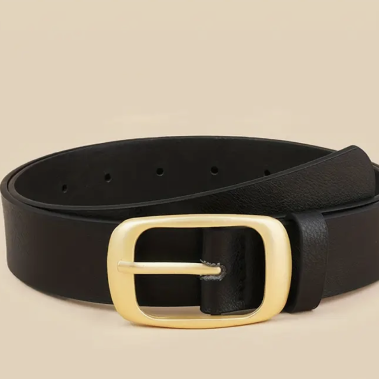 Women's Faux Leather Belts Alloy Buckle 