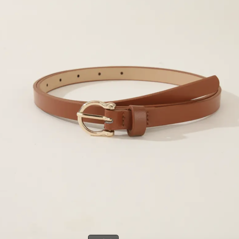Round Buckle Belts