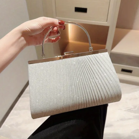 Luxury Evening Frame Clutch Bag