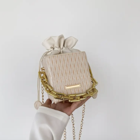 Shoulder Bag -Beige