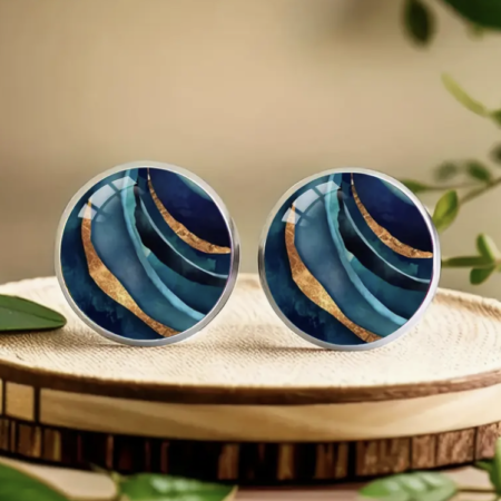 Stainless Steel Stud Earrings 